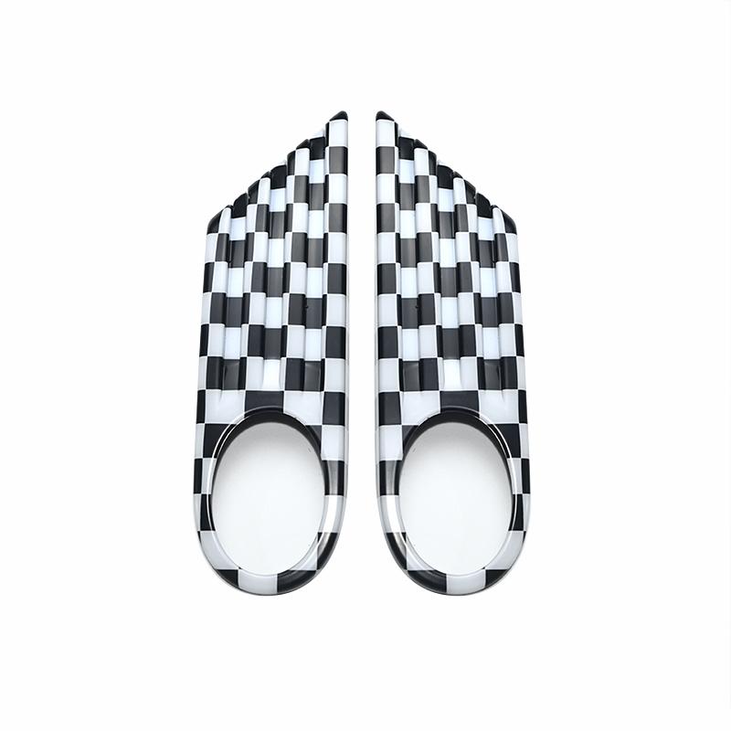 

The Black Flag Car Fender Turn Signal Exterior Light Covers Sticker For MINI Cooper One R56 Clubman R55 Convertible R57 R58