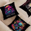 Cool Drum Kit Pillow Cushion Cover Pillowcase Living Room Sofa Home Decor Customized