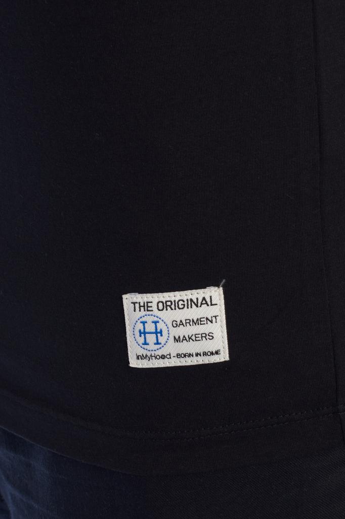 Camiseta Manga Corta Básica de Algodón HS24MTS30 para Hombre