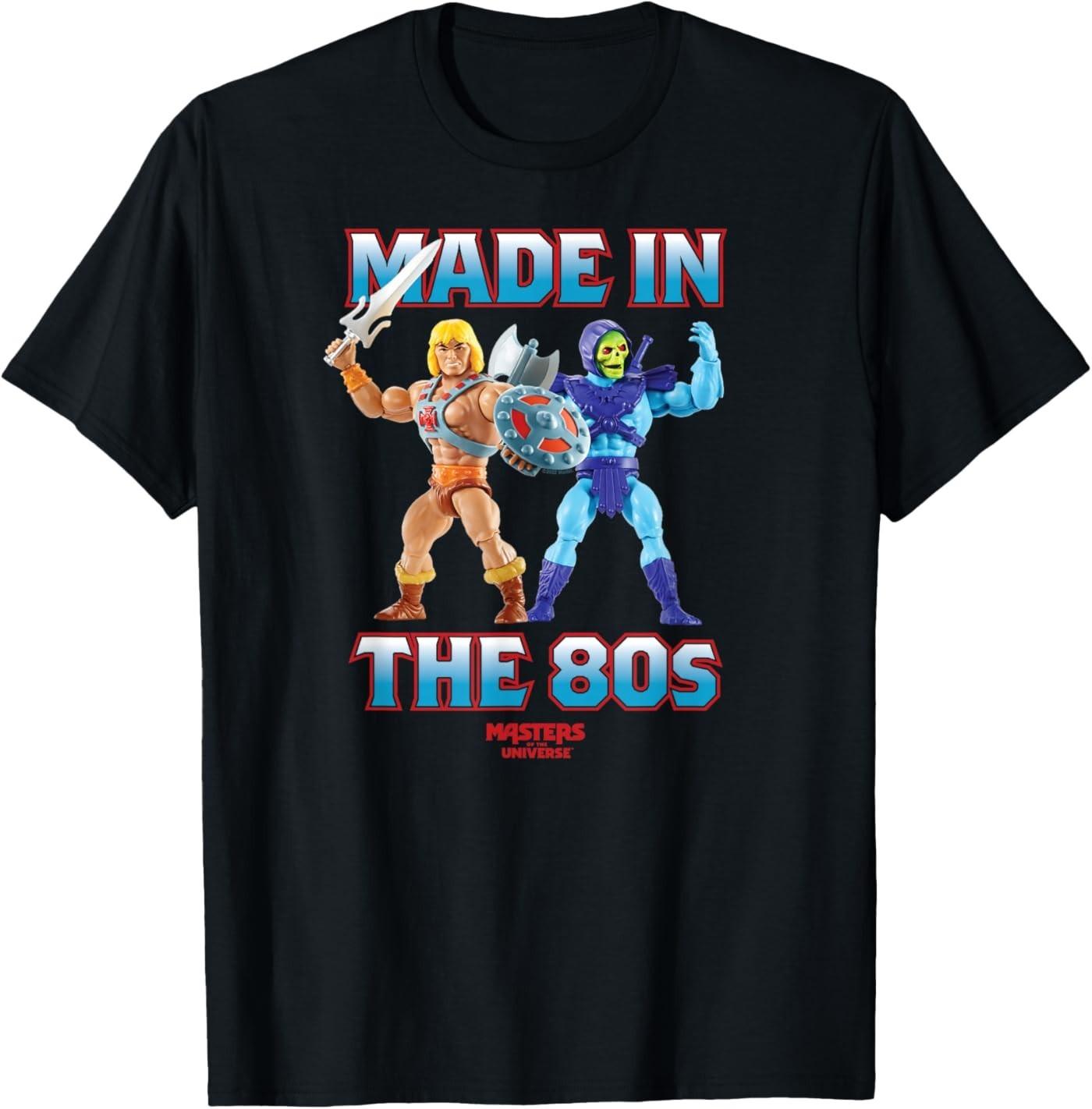 Masters of The Universe - Made in The 80 s Unisex T-Shirt S разноцветный