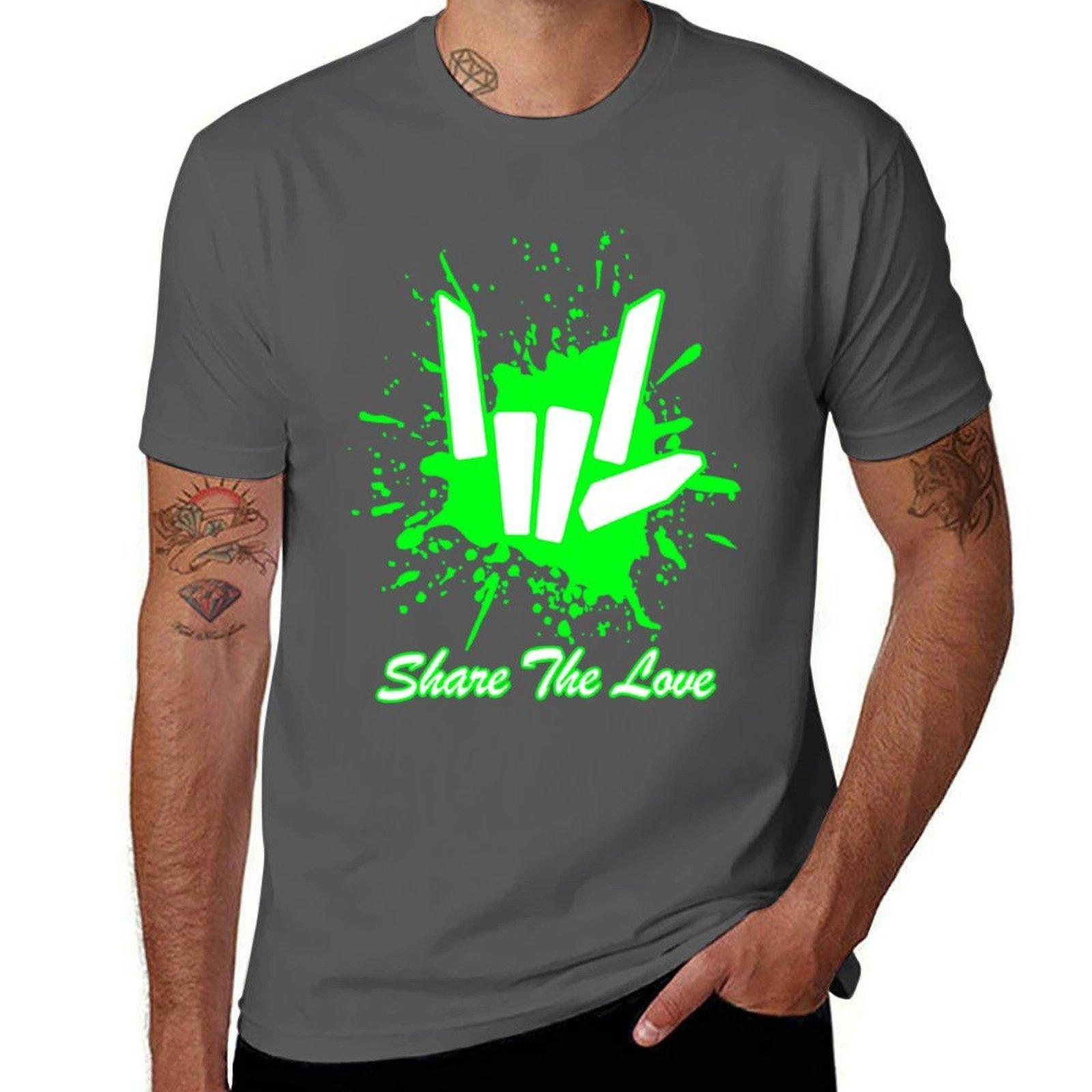 

Діліться любов ю милий для Дітей та Молоді Футболка чоловіча футболка дизайнерська футболка для чоловіка Футболка 4XL