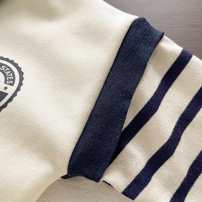 2025 Boys' Stylish Korean Polo Shirt & Pants Set: New Autumn Collection