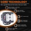 LELANPU Werklamp Strobo Car Accessories Truck Aux Verstraler Grille Combo Beam Flood Spot Pod Working Off-road LED Work Light