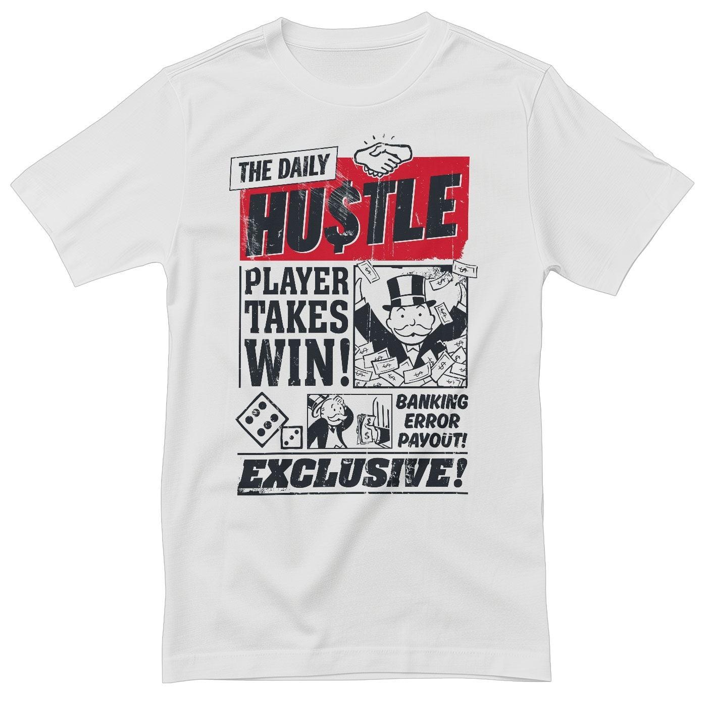T-Shirt Ufficialmente Licenziata Monopoly The Daily Hustle XXL