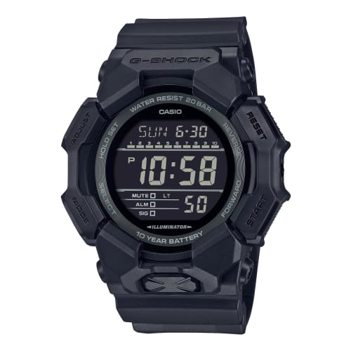 

Часы Casio G-Shock, Биомасса Пластик, GD-010-1A1JF, Мужские, Черные