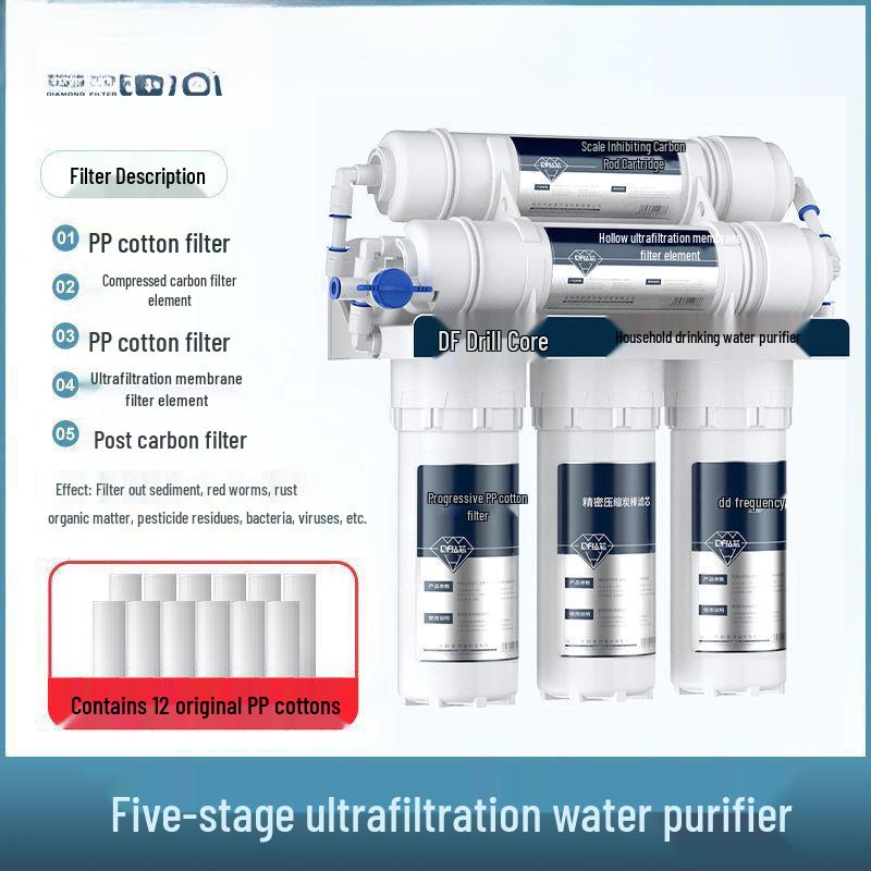 Universal Kitchen Tap Ultrafiltration Water Purifier and Pre-Filter