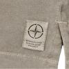 Stone Island Letter Print Crew Neck Loose Fit Short Sleeve T-Shirt Men Tops Khaki 8015209T2-V0064