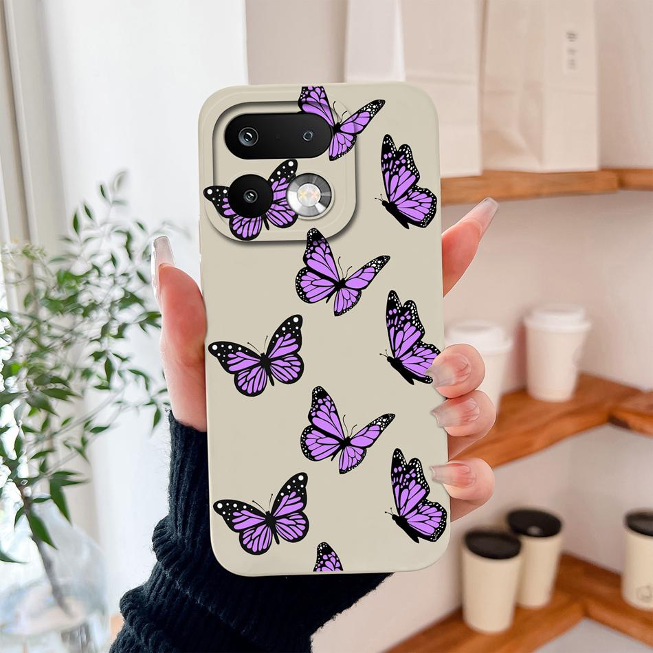 Für Realme 16 Pro Plus Hülle Minimalistische Herzen Hohe Qualität Flüssigsilikon Vollschutz Handyhülle Für Realme16 Pro+ Fundas