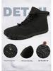 Unisex Five-Finger Cotton Snow Boots: Warm, Non-Slip, Wear-Resistant, Thickened Outdoor Winter Footwear.