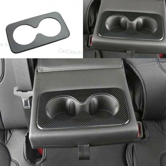 Rear Water Cup Panel Cover Trim Steel Carbon Fiber -21 For Chevrolet Blazer
