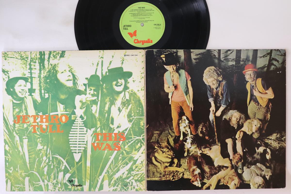 

LP Record JETHRO TULL This Was CHR1041 CHRYSALIS UK Rock Used