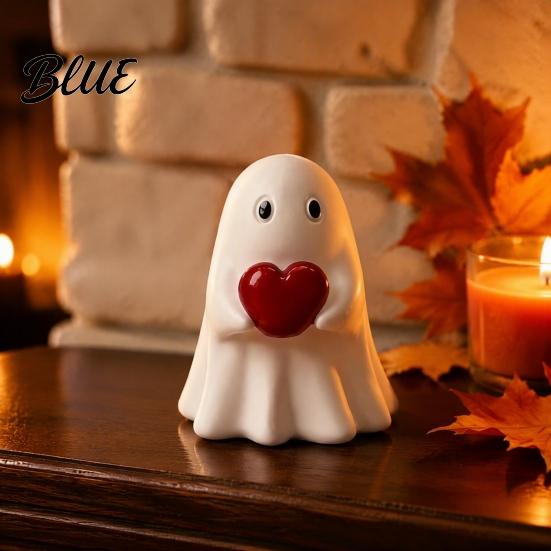 Indoor Outdoor Holiday Decoration Cute Ghost Figurines Gnome Decor Halloween Resin Tabletop Playful Statues Statue Decorative Ornaments for