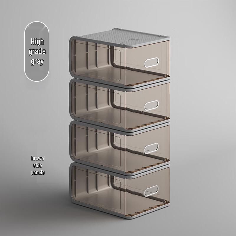 Stackable Clear Drawer Shoe Storage Box