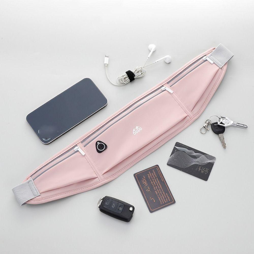 Professional Running Waist Bag Solid Color Hidden Pouch New Mobile Phone Case  Women