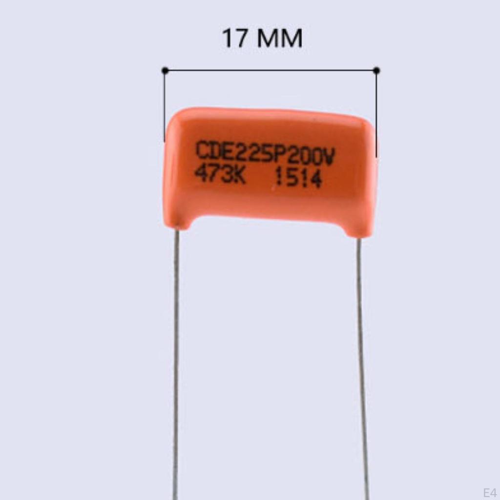 Condensatore per Tono Chitarra Serie 716P, Strumento Musicale Universale Single Coil Basso a Basso Rumore,