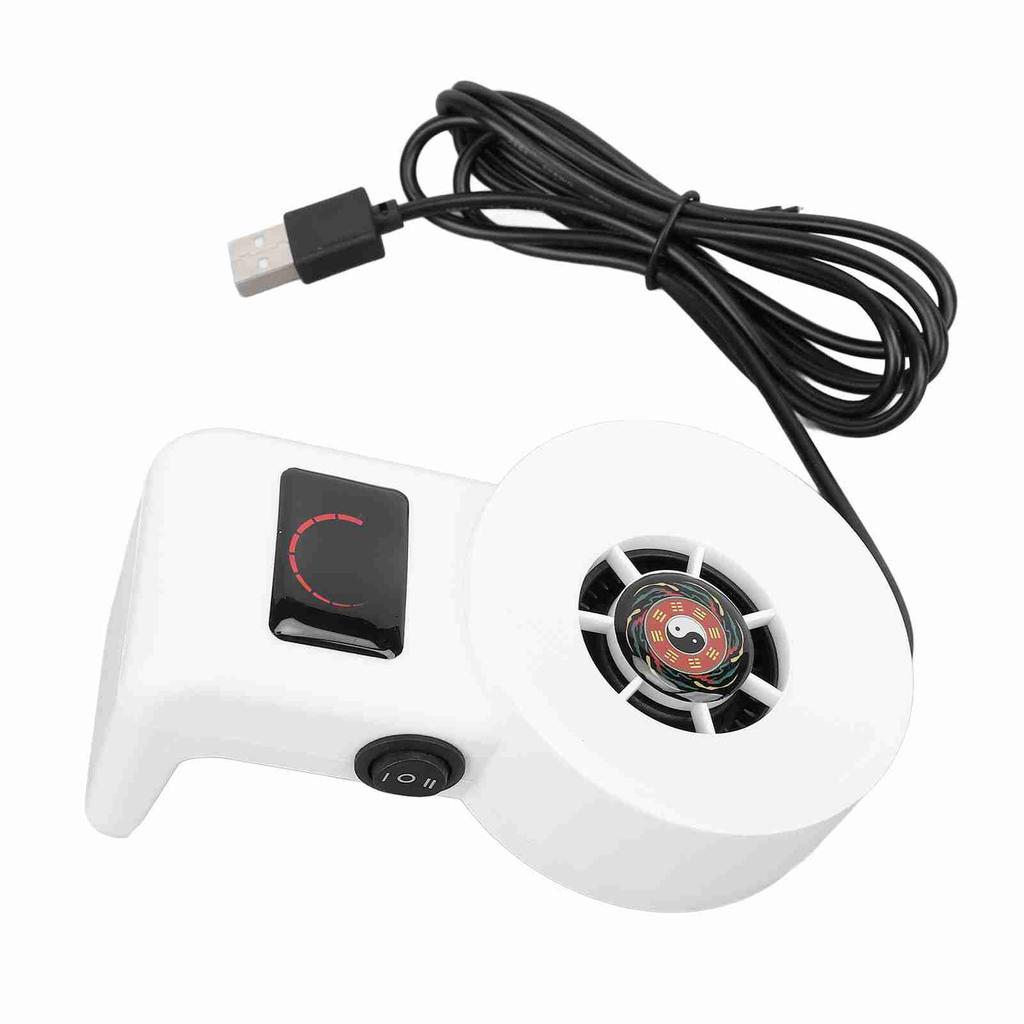 Aquarium Cooling Fan USB Connection Quiet Running Space Saving Fish Tank Cooler Fan for All Seasons