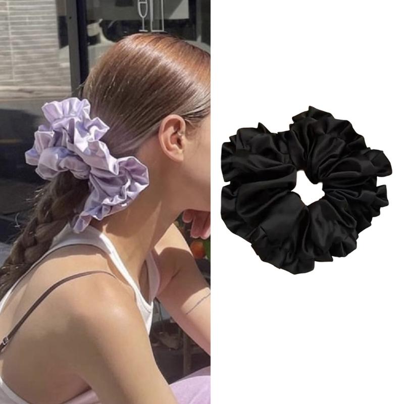 Elegant Women's Elastic Hair Scrunchies Soft and Comfortable Hair Accessories Hair Band Styling Tool