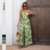 Modă Femei Casual Vară Primăvară Fără Mâneci Bretele Pantaloni Salopete & Rompere
