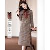Elegant Tie-Neck Two-Piece Set