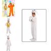 Easter Bunny Cosplay Costume For Kids With Soft Polyester Fabric For Stage Performance