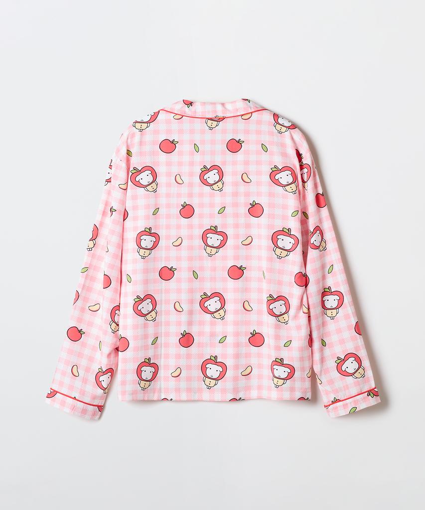 Seupao [Ganadi] Sweetness-Focused Ganadi Long Sleeve Pajamas (Red)_Spppg23U05