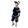 Summer Pu Re Cotton Short-sleeved Tops And Shorts Casual Boys Suit