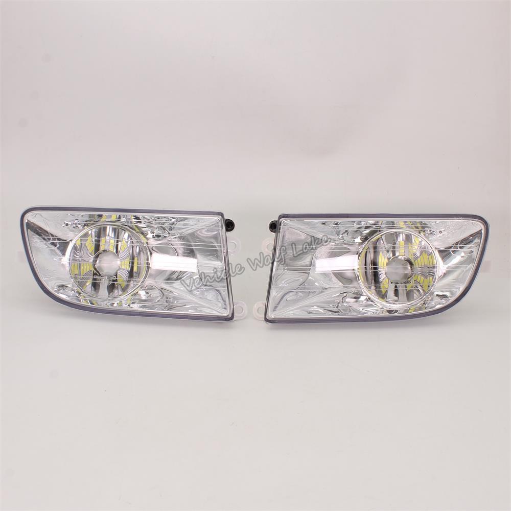 LED Light For Skoda Octavia A5 MK2 Sedan Combi 2004 2005 2006 2007 2008 Car-styling Front LED Fog Light Fog Light Or Wire