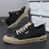 Spring Summer Mens Leather Board Shoes Lightweight Breathable Casual Shoes Loafers Sale Youth Men Flats Sneakers Tenis Masculino