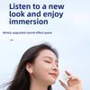 New TWS Bluetooth Headphones Semi-in-ear Noise-cancelling Music Gaming Wireless Headphones