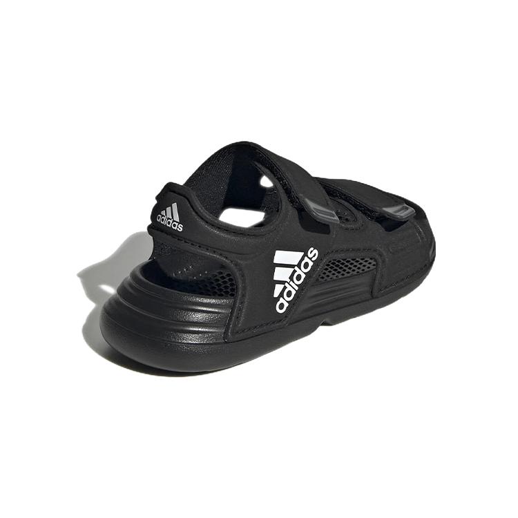 adidas Altaswim Abrasion Resistant Low Top Toddler Shoes Black Infant And Toddler GV7796
