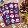 6pcs/packMiddle East Ramadan Stickers Arabic Eid Mubarak Star Moon Castle Decoration Labels Festival Gift Bag Sealing Stickers P