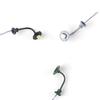 Wall Lights Sand Table Scaled Model LED Metal Lamppost Layout Landscape DIY Miniature Accessories Hanging Lamps Pathway