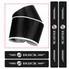 4-teiliges Set Einstiegsleisten-Schutzaufkleber aus Kohlefaser, kratzfest, passend für Buick Enclave, Regal, Lacrosse, Encore, Excelle und Envision