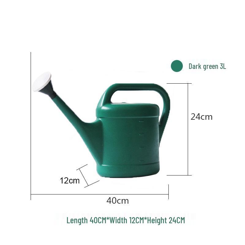 Large Capacity Plastic Watering Can 9003 for Balcony and Vegetable Planting with Long Spout