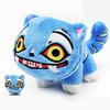 YOUKUKE Demon Hunter Plush Toy, Roaring Tiger Design, Collectible Doll for Kids and Adults, 18*10cm, Blue