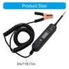 Automotive LED Polarity Indicator Circuits Tester 4 to 60VDC Voltage Detectors 3meter  Cable for Short Open Line Trackings