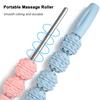 Massage Roller Muscle Sore Pain Relief Deep Tissue Relaxation Physical Therapy Hand Waist Leg Arm Belly Back Full Body Roller