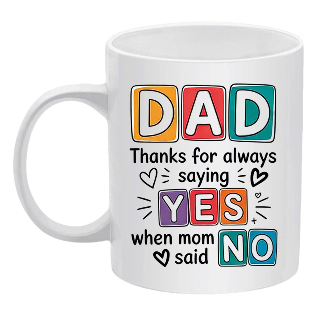 Father's Day Mugs, Available In Four Fun Designs, Perfect For Father's Day Gifts