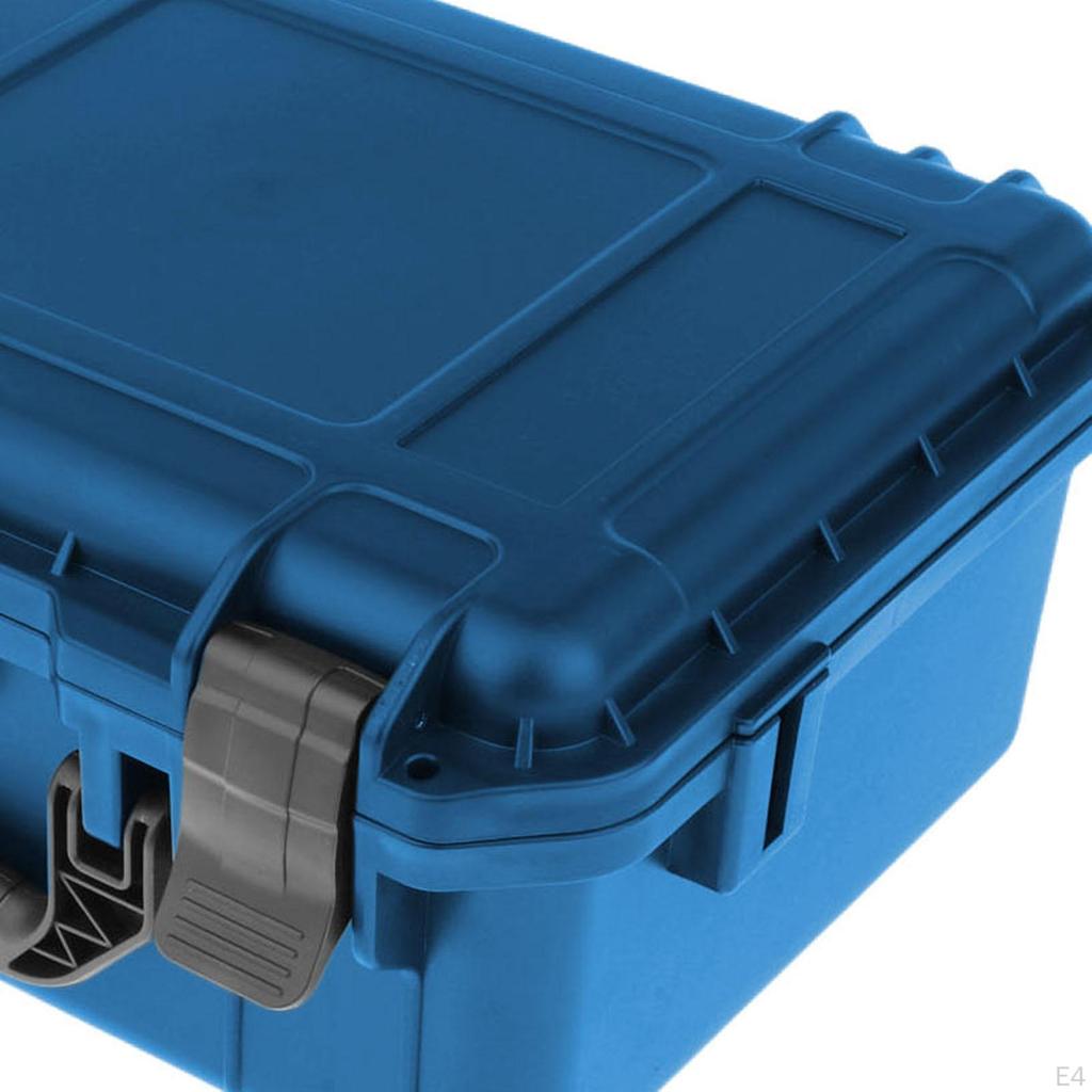 Hard Carrying Case Organizer Box Tool Storage with Foam Insert for Accessories Camera
