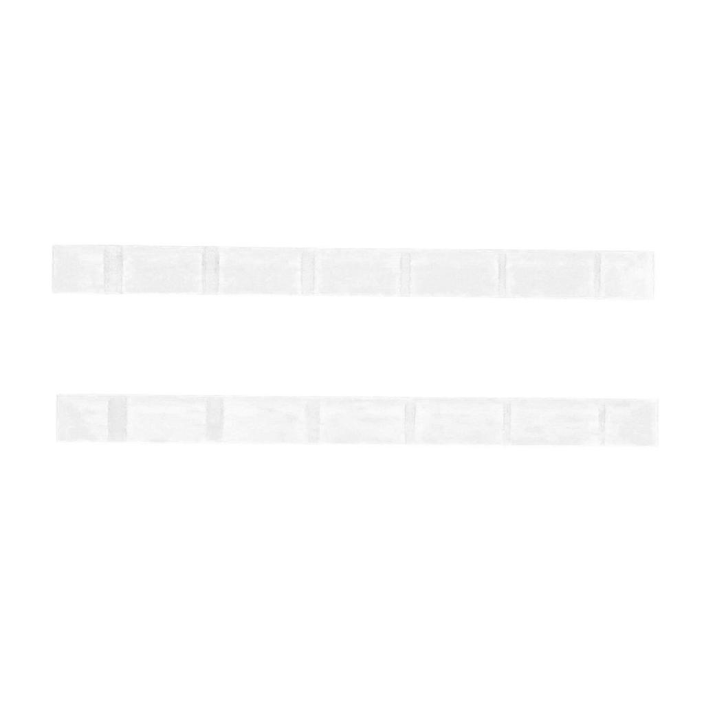 2Pcs Electric Guitar Nut Bone 6 String Pre Slotted Guitar Nut Replacement for Strat