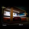 1/24 Parking Lot Scene Display Case Mini Model Car Storage Box Decorative Ornaments Simulation