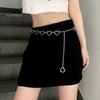 Adjustable Belt Fashion Heart Shape Pants Extended Chain Waist Long Tassel Dress Clothing Accessories Daily Outfit Accessory