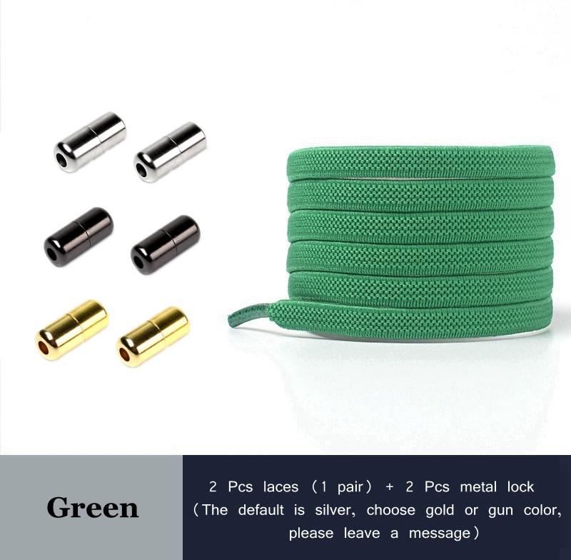 Flat No Tie Shoe Laces Black White Shoelaces for Sneakers Elastic Laces Without Ties Kids Adult Quick Lace for Shoes Rubber Band