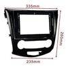 10.1Inch Car Stereo Fascia Panel Frame DVD Panel Bezel Frame Installation Trim Kit Fit for NISSAN Qashqai 2015-2019