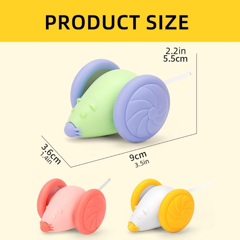 Cats Fun Electric Mouse Toy Exciting Electric Mouse Chasing Toy Powerful Mouse Toy for Continuous Indoor Funny