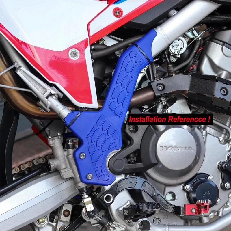 ABS Plastic Frame Protect Cover Frame Guards For Honda CRF300L CRF300RL Rally -