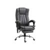 Fauteuil De Bureau Vinsetto Avec Massage Et Chauffage, 62 X 70 X 113-120 Cm, Gris