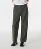 Musinsa Standard Back Satin Tapered Officer Pants [Khaki]