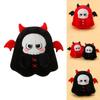 Halloween Schwarz Rot Geist Totenkopf Plüschtier Kissen Für Party Und Kinder