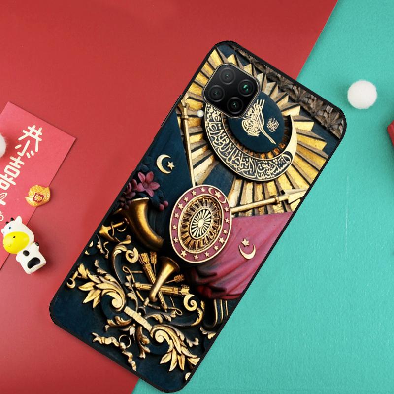 

Герб Османской империи для Huawei Nova 12S 9 10 SE 7i 8i 11i 12i Y60 Y61 Y70 Y72 Y73 Y90 Y91 P20 P30 P40 Lite Чехол Nova 11 Pro